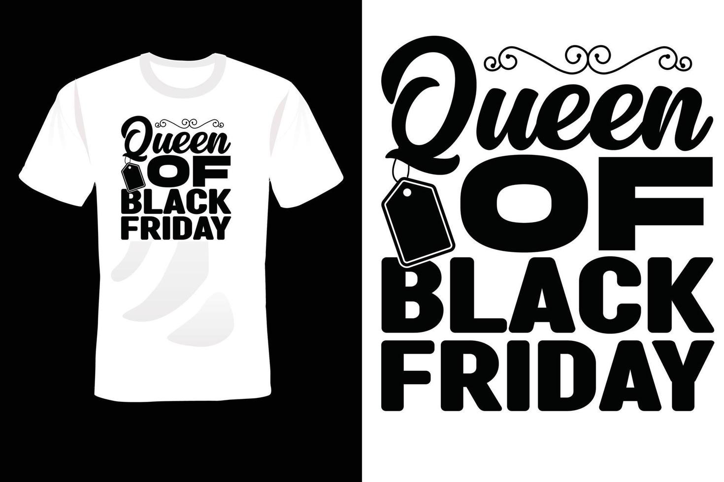 Black Friday T-Shirt Design Templet vector
