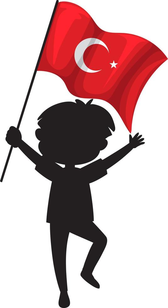 Republic Day of Turkey Symbol vector