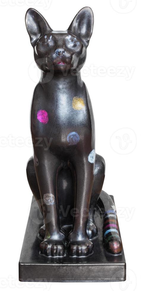 front view of cat statue from Ancient Egypt photo