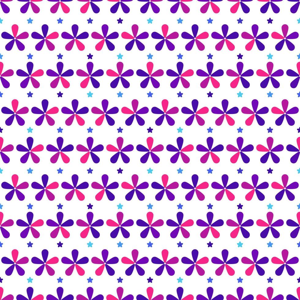 Flower geometric seamless pattern. Texture for tile, scrapbooking, wrapping paper, textiles, home decor, fabric, wallpaper, background, carpet, clothing, Decorative print. Vector illustration.