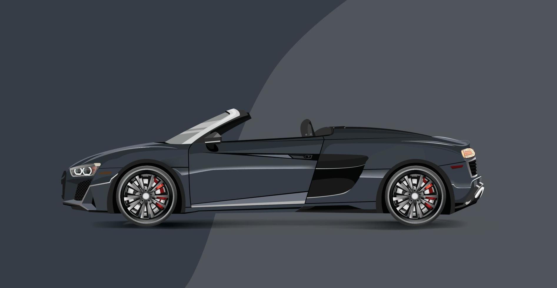 sports car vector