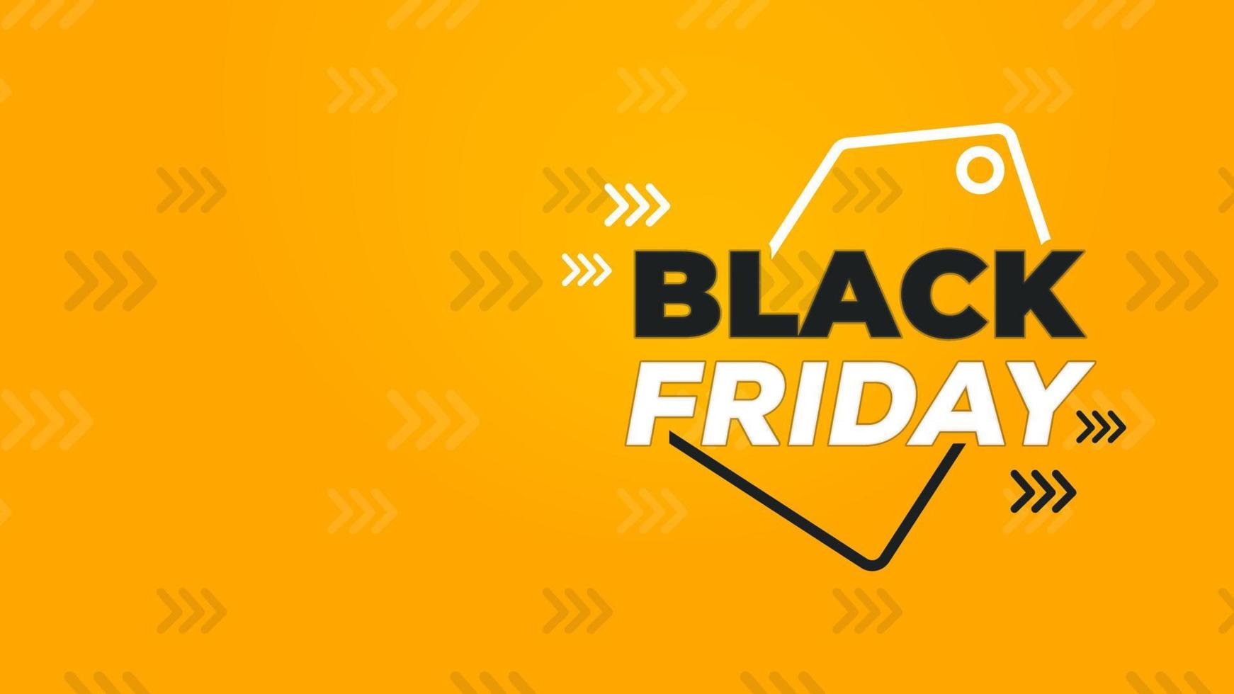 black friday banner vector