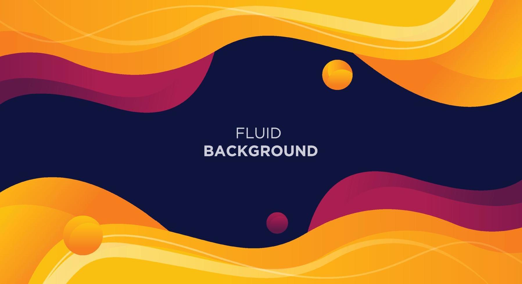Dynamic textured background design in 3D style with orange and dark blue color. vector