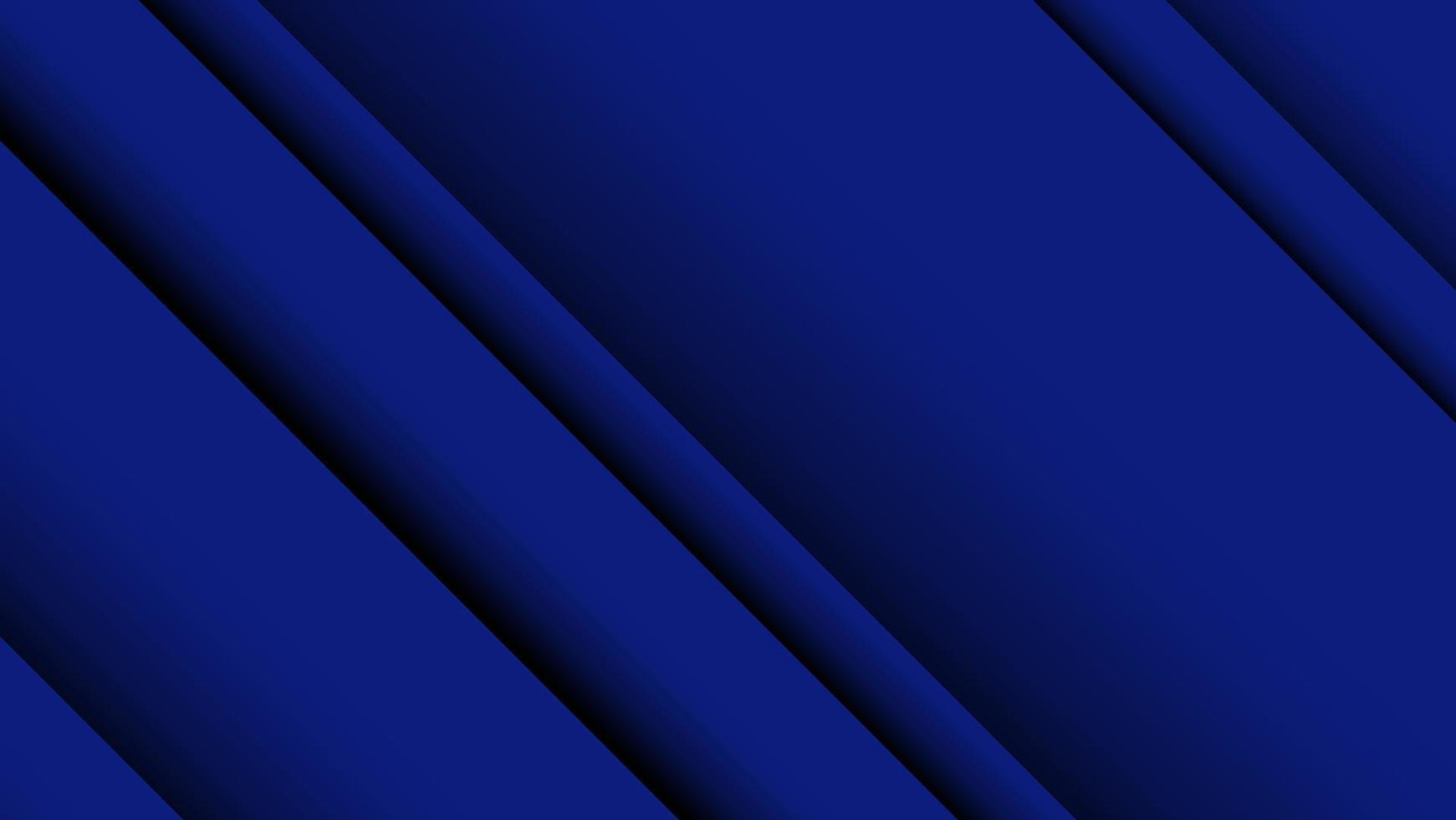 forma geométrica superpuesta azul abstracta con fondo de color degradado vector