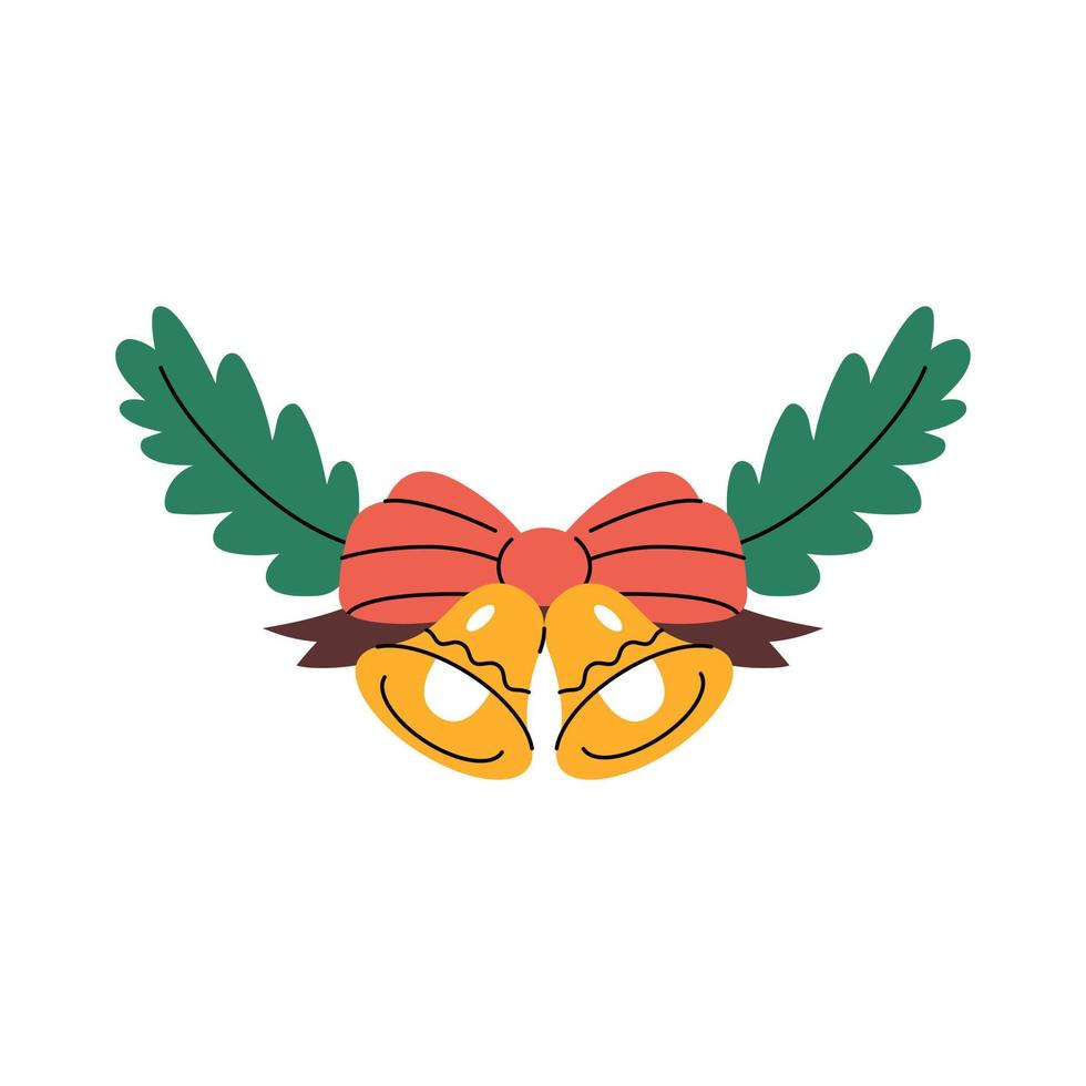 Cute christmas ornaments vector