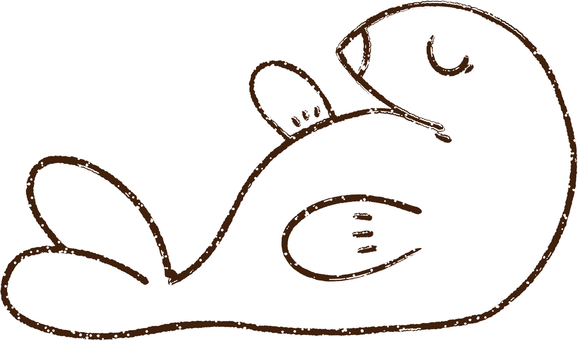 Seal Charcoal Drawing 12255690 Vector Art at Vecteezy