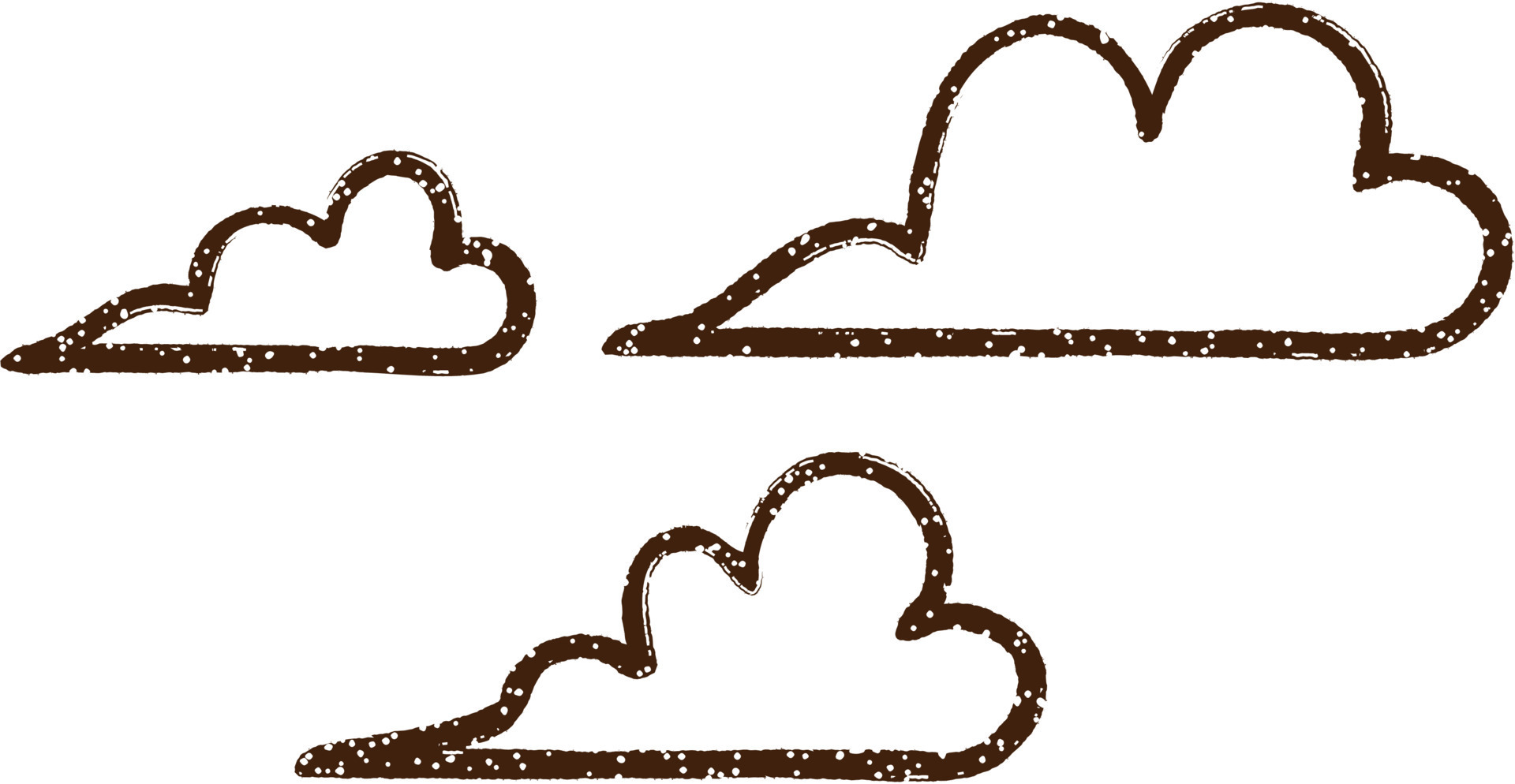 Clouds Charcoal Drawing 12255709 Vector Art at Vecteezy