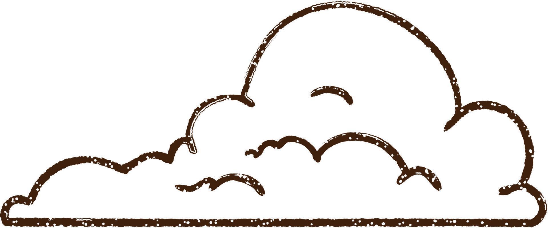 Premium Vector | Hand drawn cloud with precipitation rain snow thunderstorm  doodle sketch vector illustration