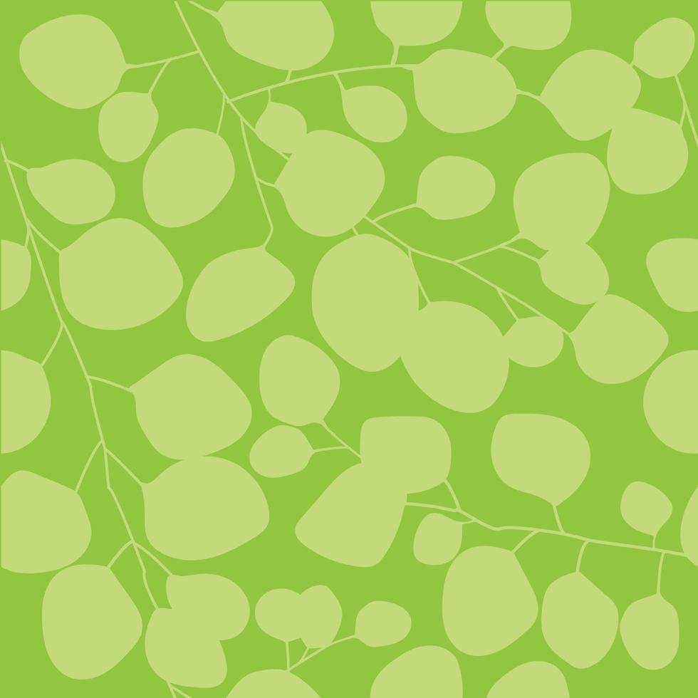 Decorative seamless pattern with eucalyptus branches on white. Ideal for fabric, wallpaper, wrapping paper, pattern filling, textiles, web page textures vector