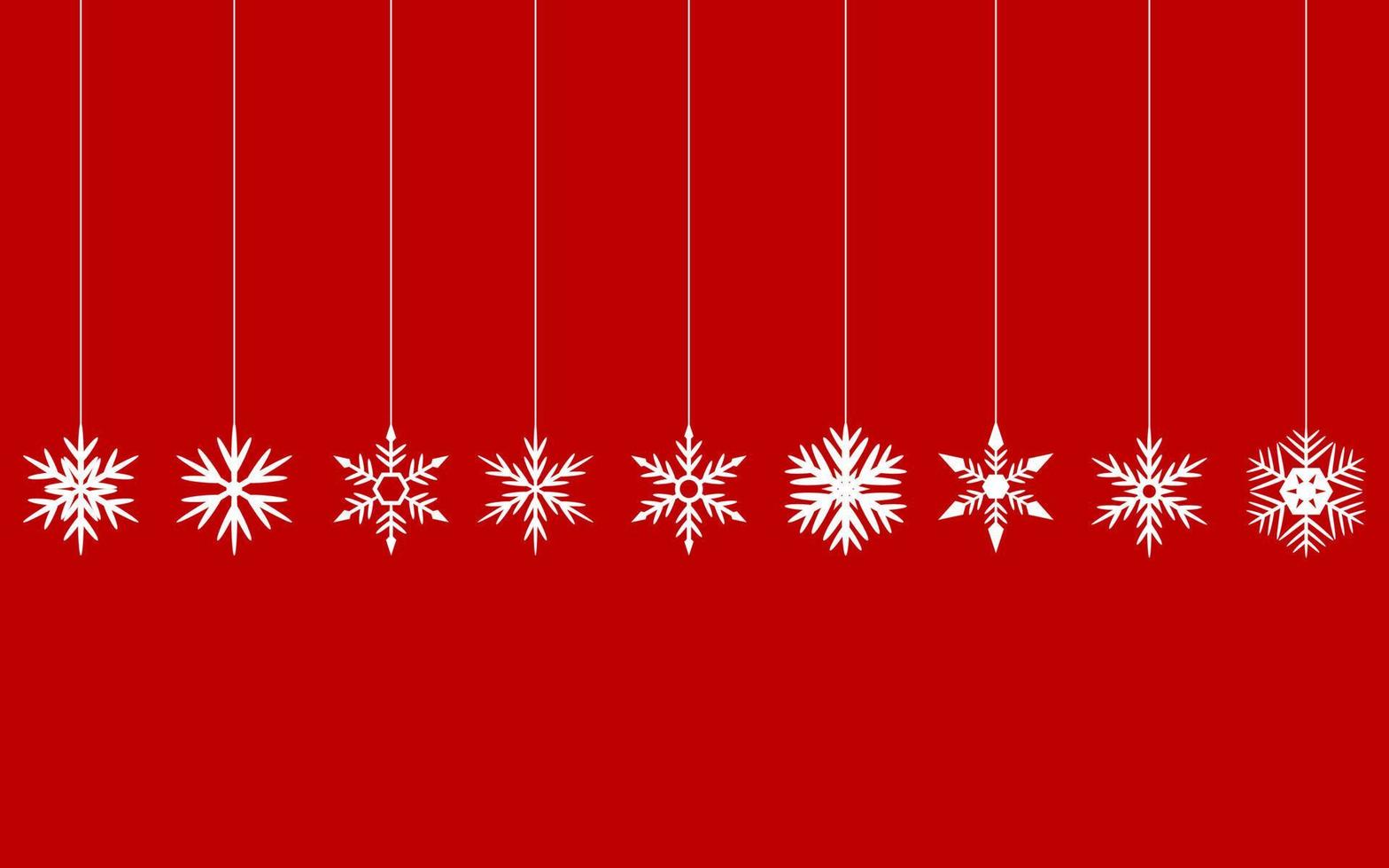 red christmas background vector