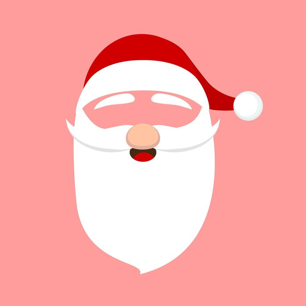 Santa Claus template vector