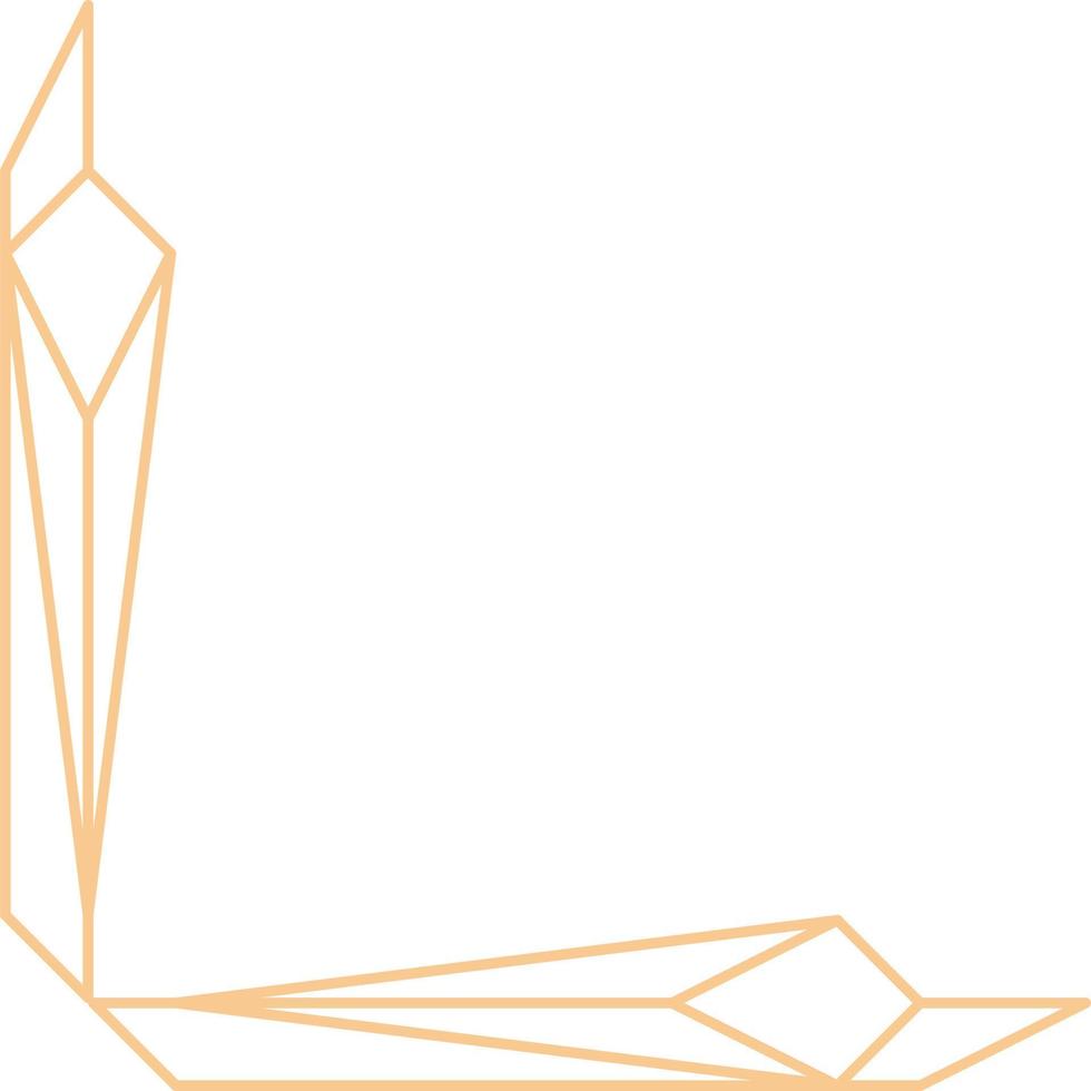 Minimal Corner Shape Design vector