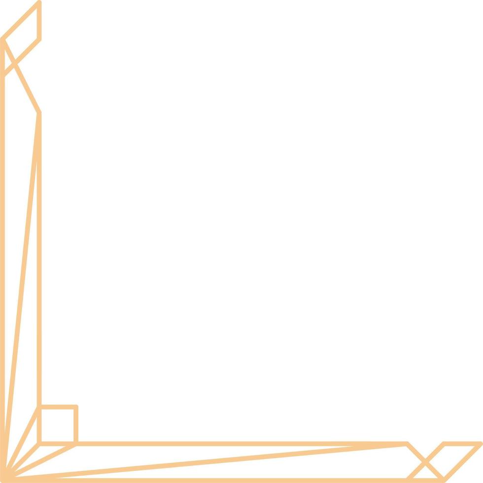 Minimal Corner Shape Design vector