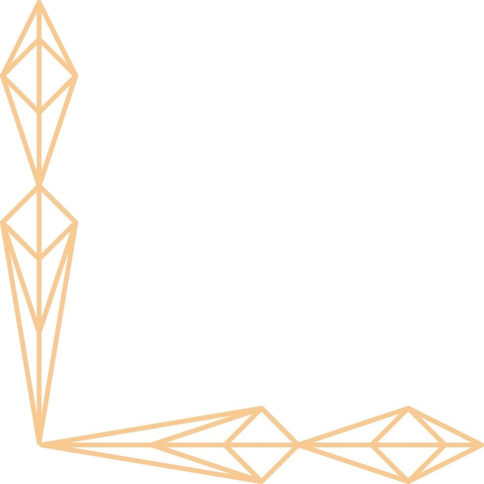 Minimal Corner Shape Design vector