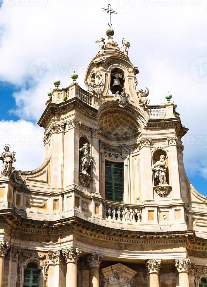 facade of Basilica della Collegiata, Catania photo