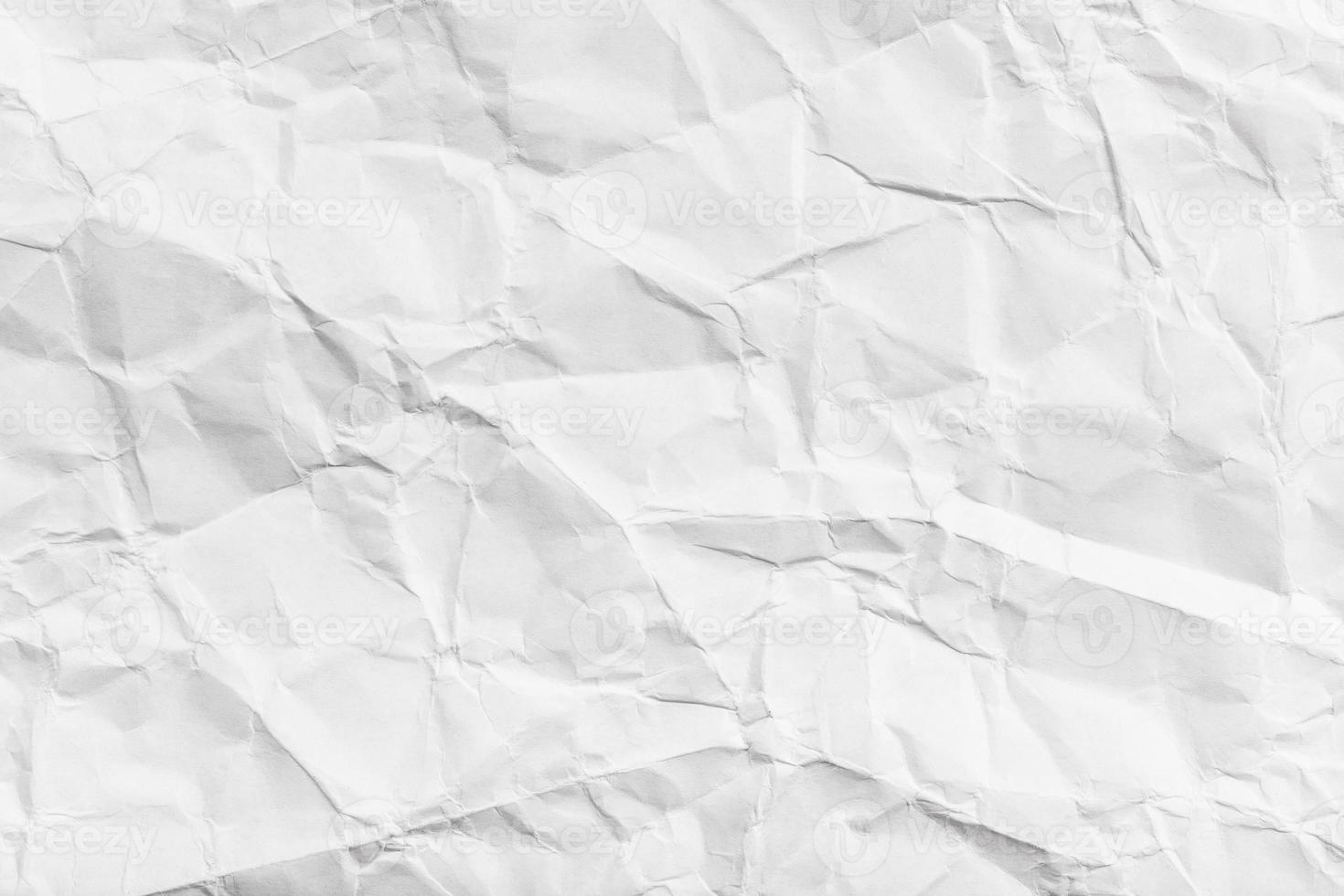 background from white crumpled paper photo