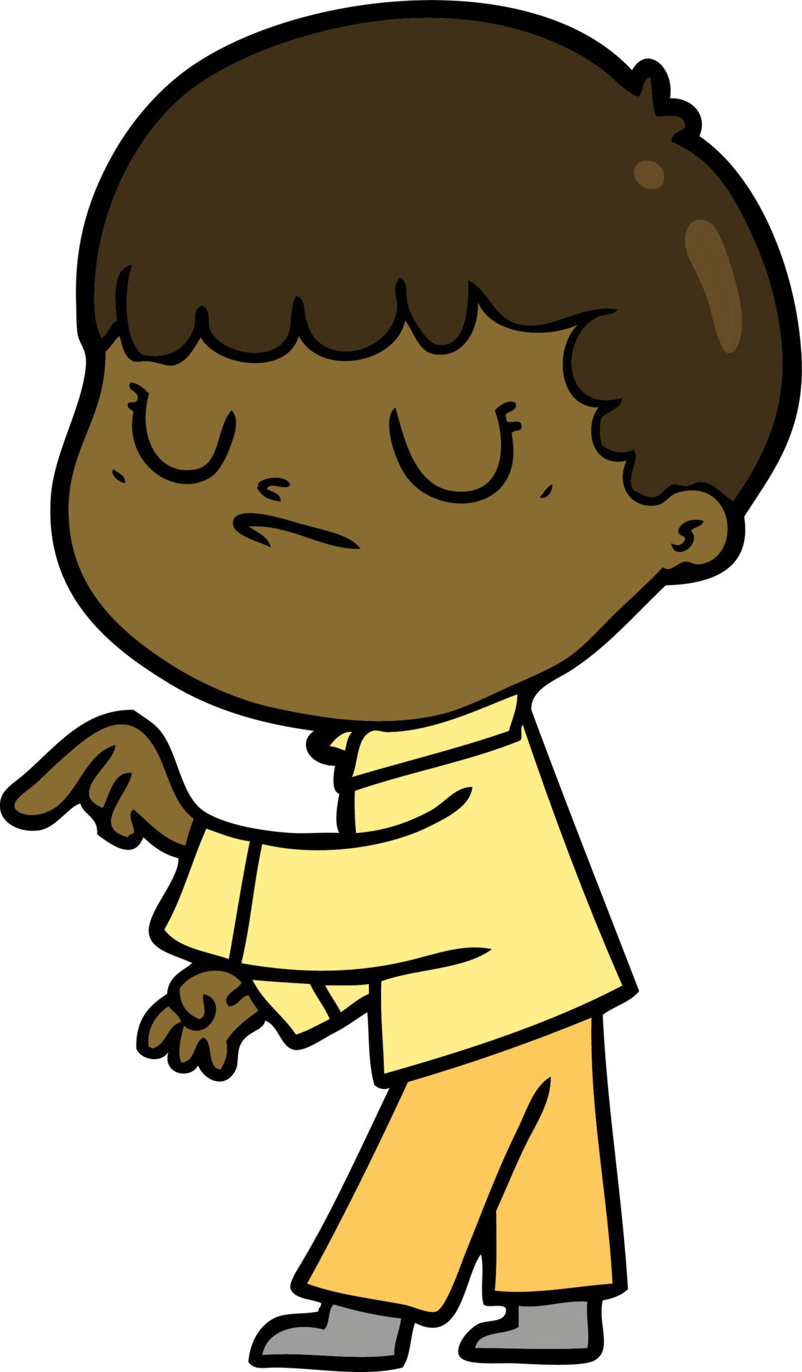 cartoon-grumpy-boy-12258440-vector-art-at-vecteezy