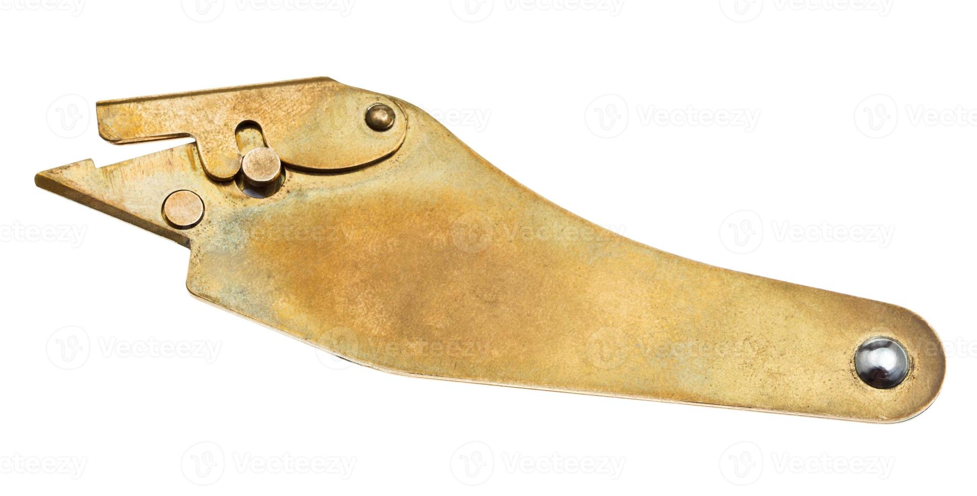 fur knife isolated photo