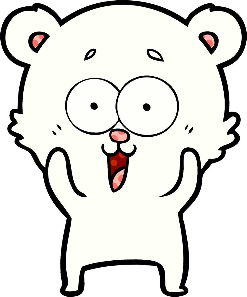 polar bear cartoon vector