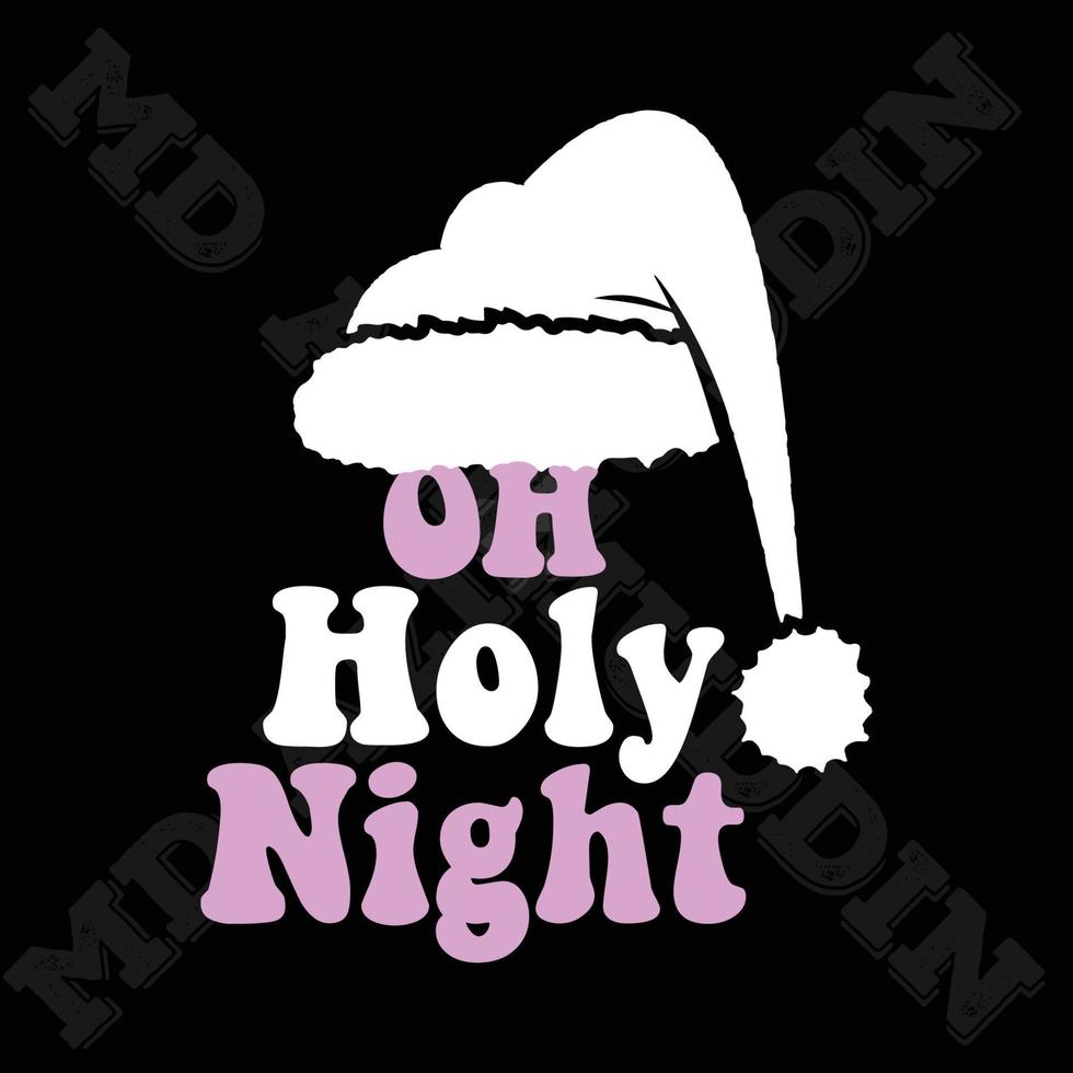 Oh Holy Night vector