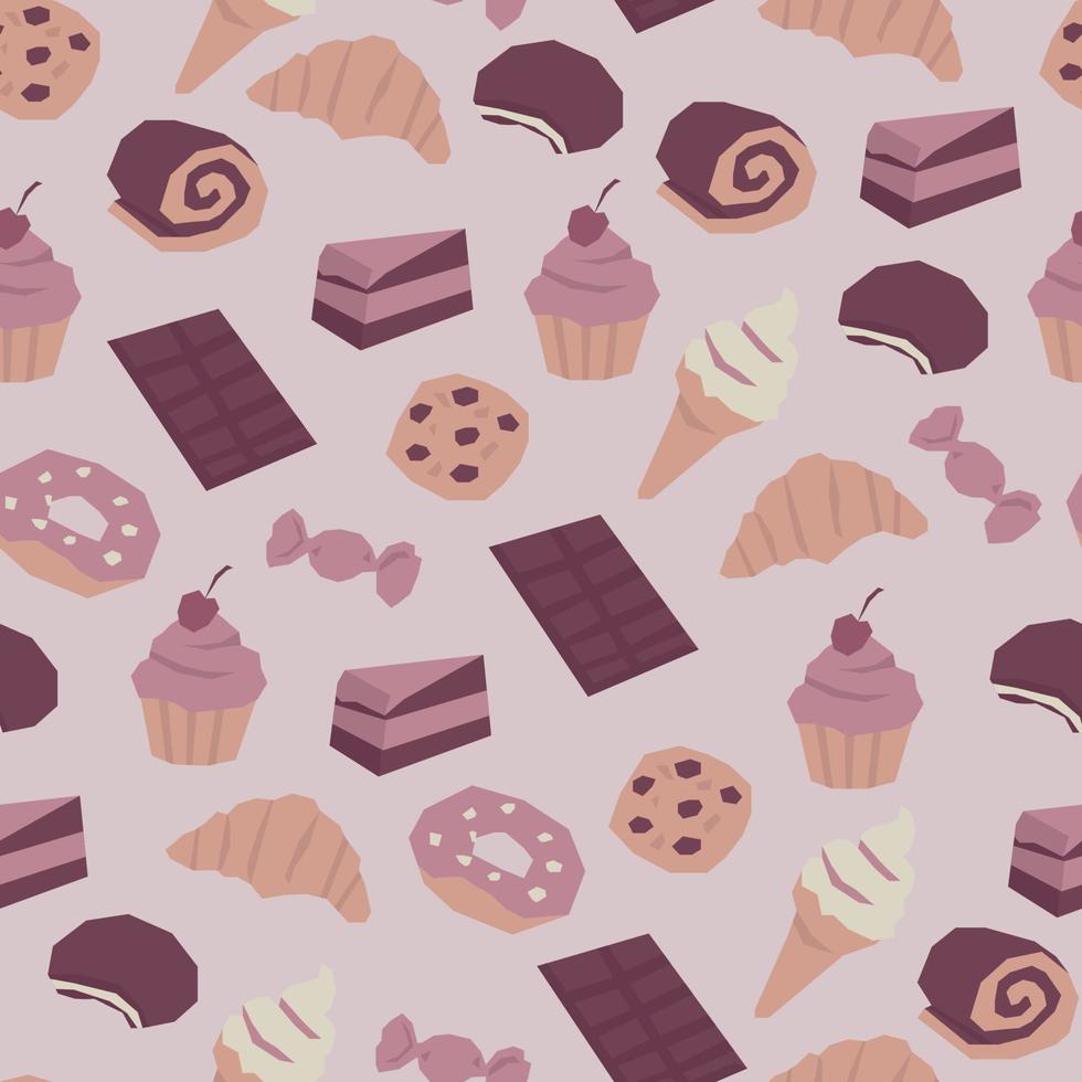 Seamless Sweet Pattern vector