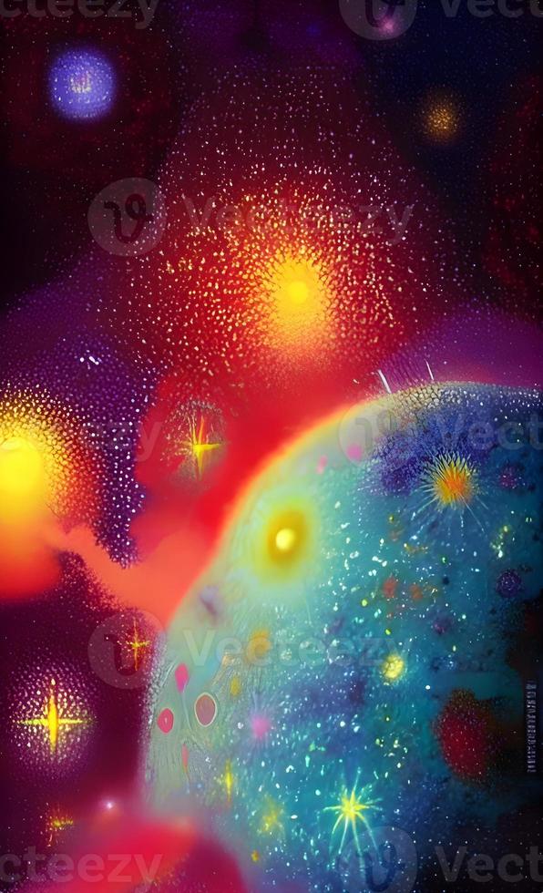 Galaxy Space background universe magic sky nebula night purple cosmos. Cosmic galaxy wallpaper blue color star dust. Blue texture abstract galaxy infinite future dark deep light photo