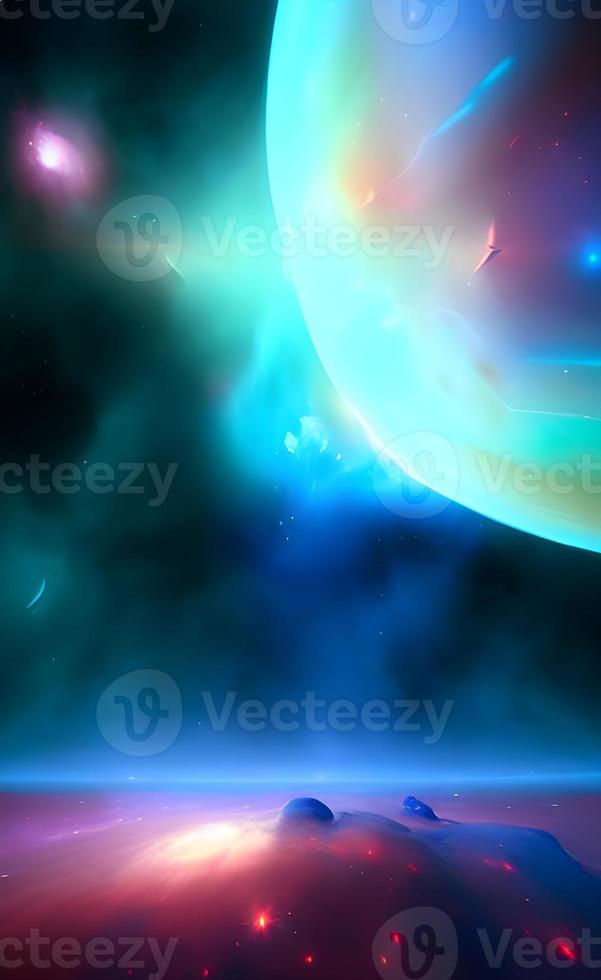 Galaxy Space background universe magic sky nebula night purple cosmos. Cosmic galaxy wallpaper blue starry color star dust. Blue texture abstract galaxy infinite future dark deep light photo