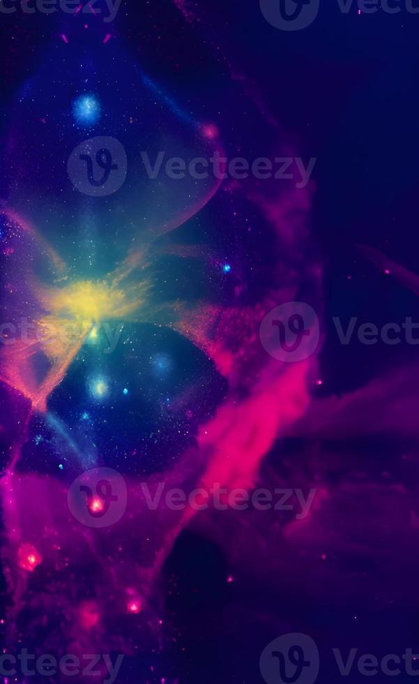 Galaxy Space background universe magic sky nebula night purple cosmos. Cosmic galaxy wallpaper blue starry color star dust. Blue texture abstract galaxy infinite future dark deep light photo