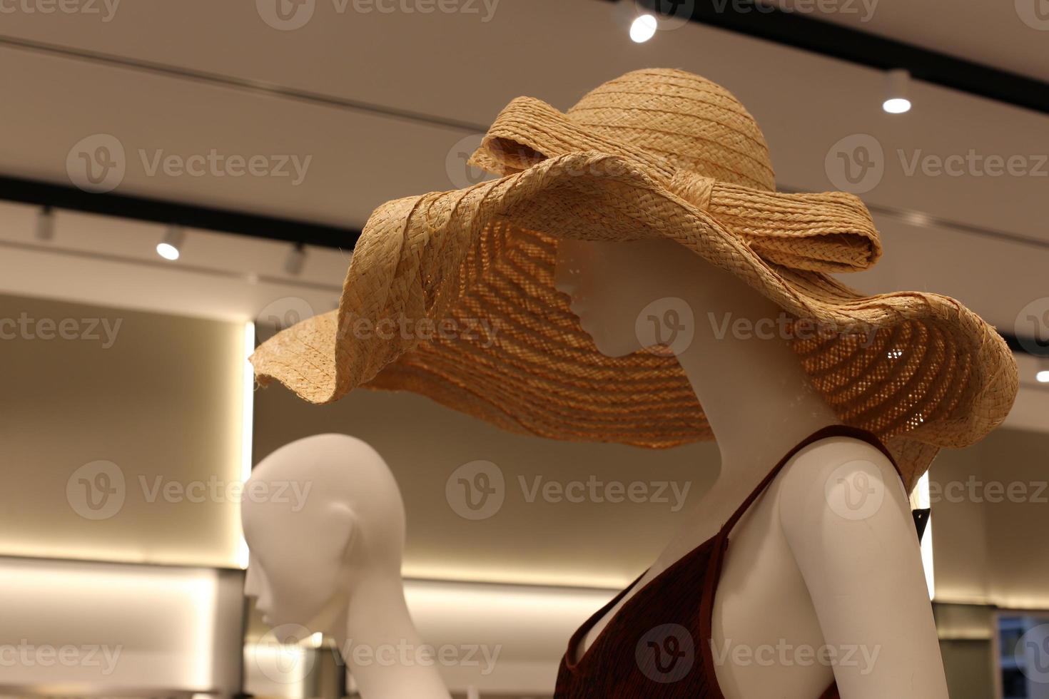 Goods and clothing are sold in a large store in Israel. photo