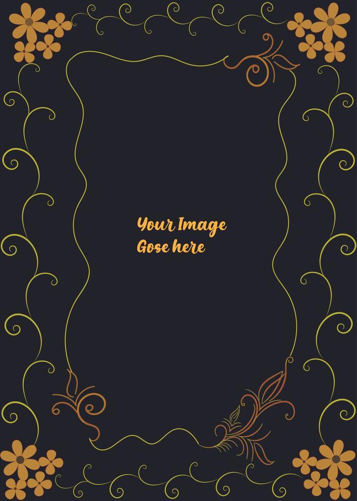 Photo Frame or Border Design vector