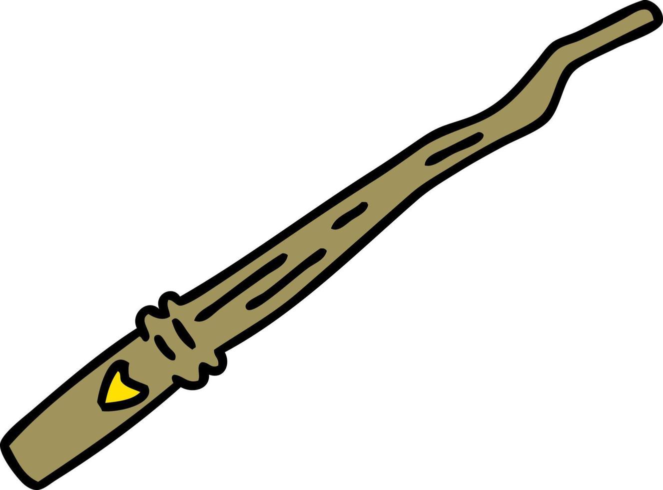 cartoon of a magic wand vector