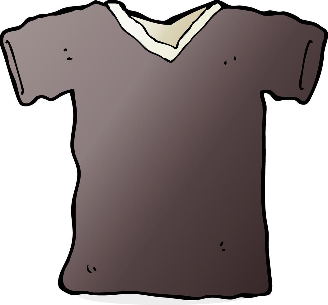 cartoon tee shirt vector