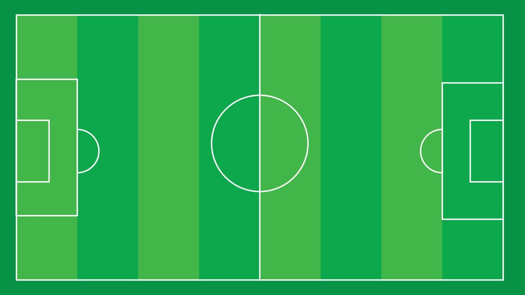 Ilustración de vector de diseño de fondo de campo de fútbol