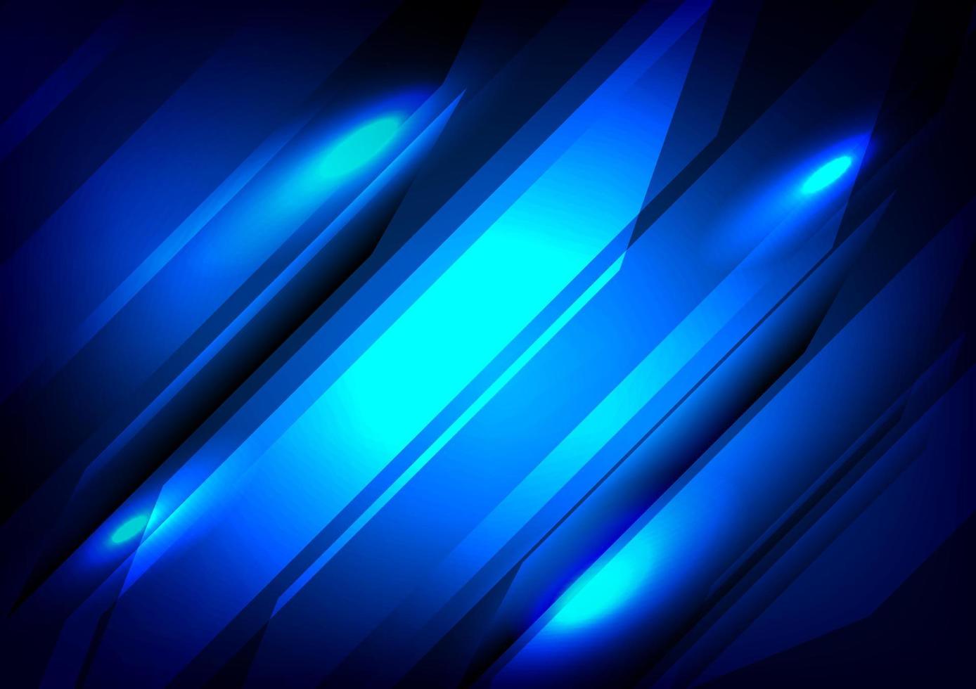 Ilustración de fondo abstracto lineal diagonal u oblicuo azul claro brillante, concepto gráfico de reflejo de espejo, movimiento, diseño para la portada, volante, póster. vector