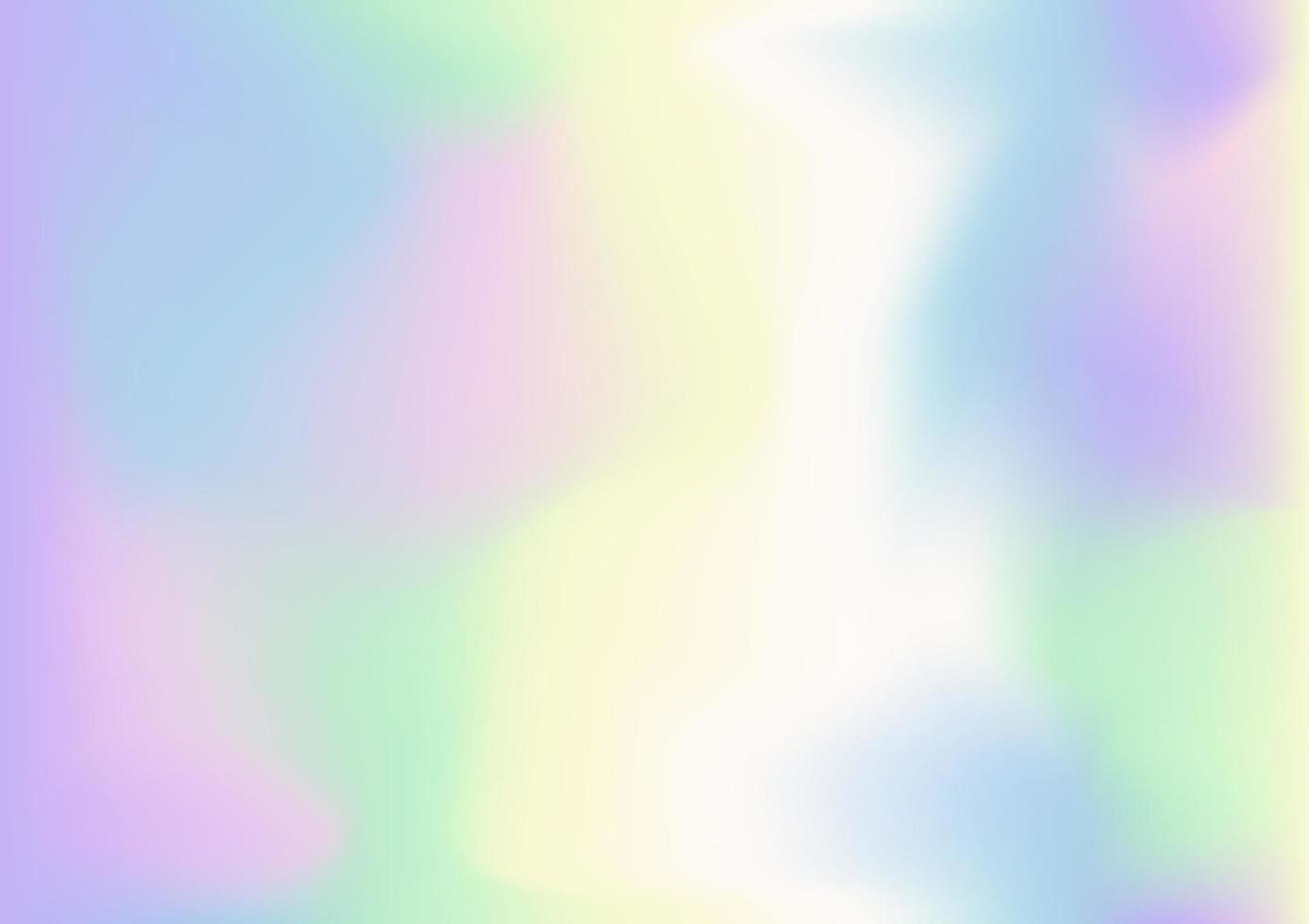 iridescent holographic foil abstract background for trendy design with pastel color. vector