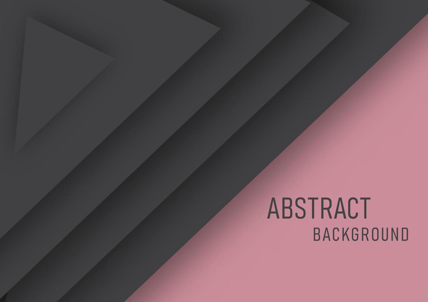 vector illustration eps10, geometric triangle abstract background in gray and pink tones.Design for cards, brochures, banners.