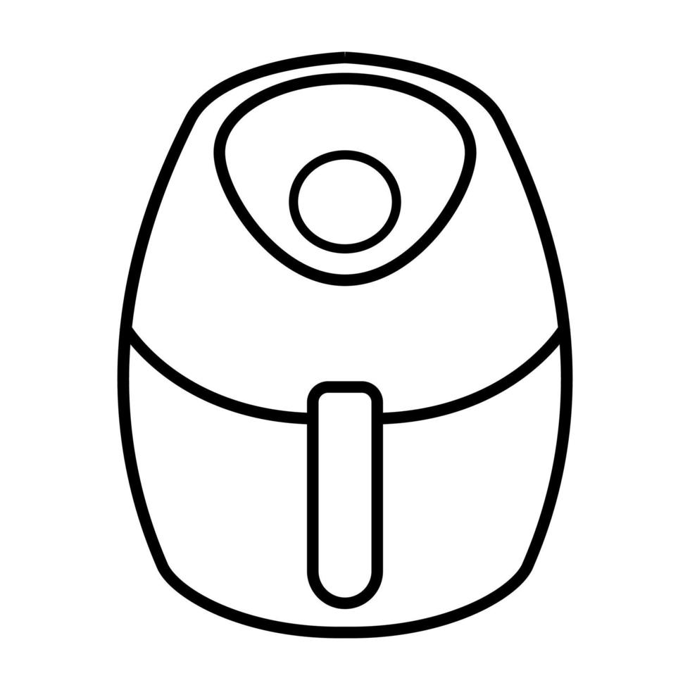 cooking air fryer appliance icon vector for graphic design, logo, website, social media, mobile app, UI illustration