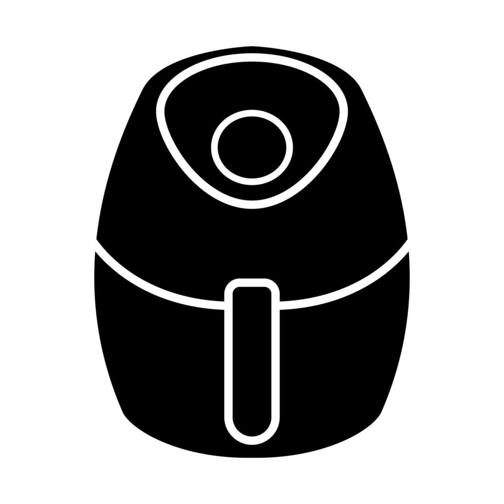 ooking air fryer appliance icon vector for graphic design, logo, website, social media, mobile app, UI illustration