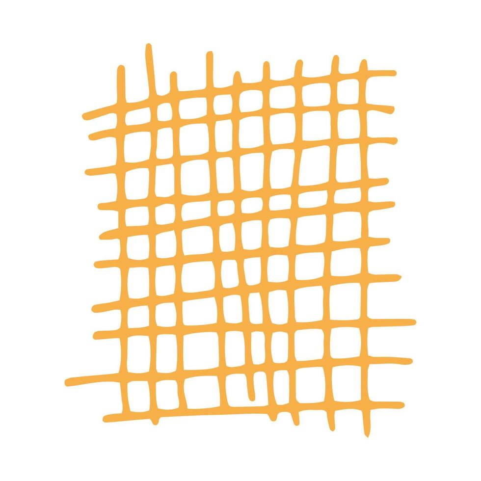 Doodle illustration of chaotic lines. For social media design, highlights, collages, backgrounds. Trendy scandi uniform vector