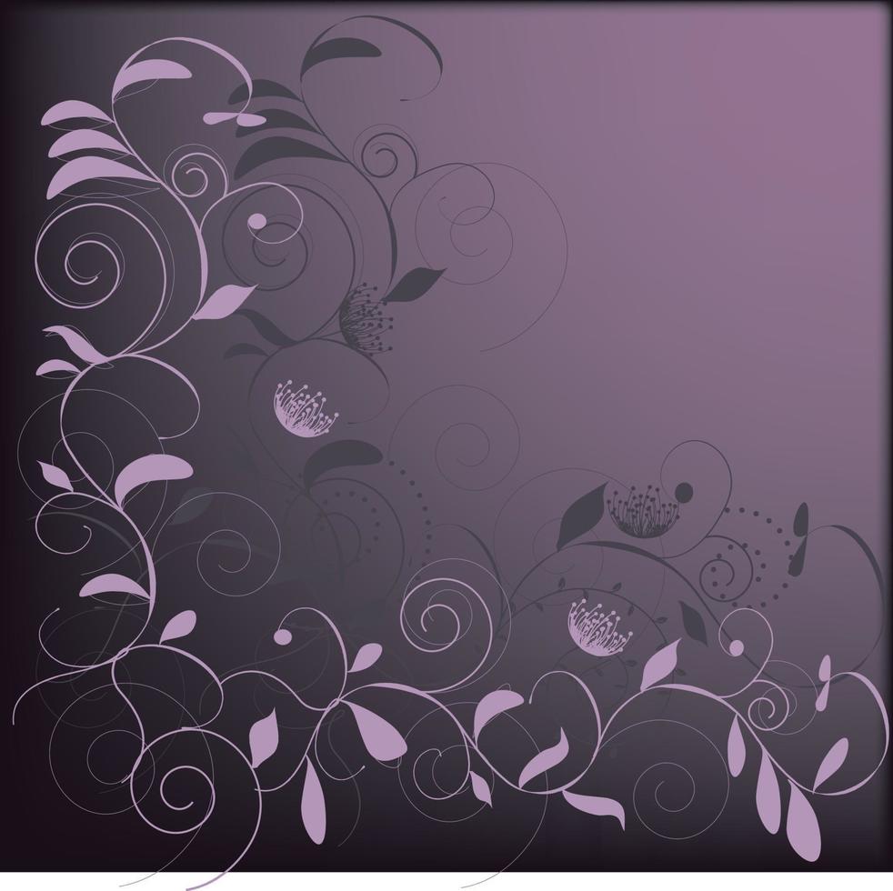 fondo floral primaveral con lugar para tu texto vector