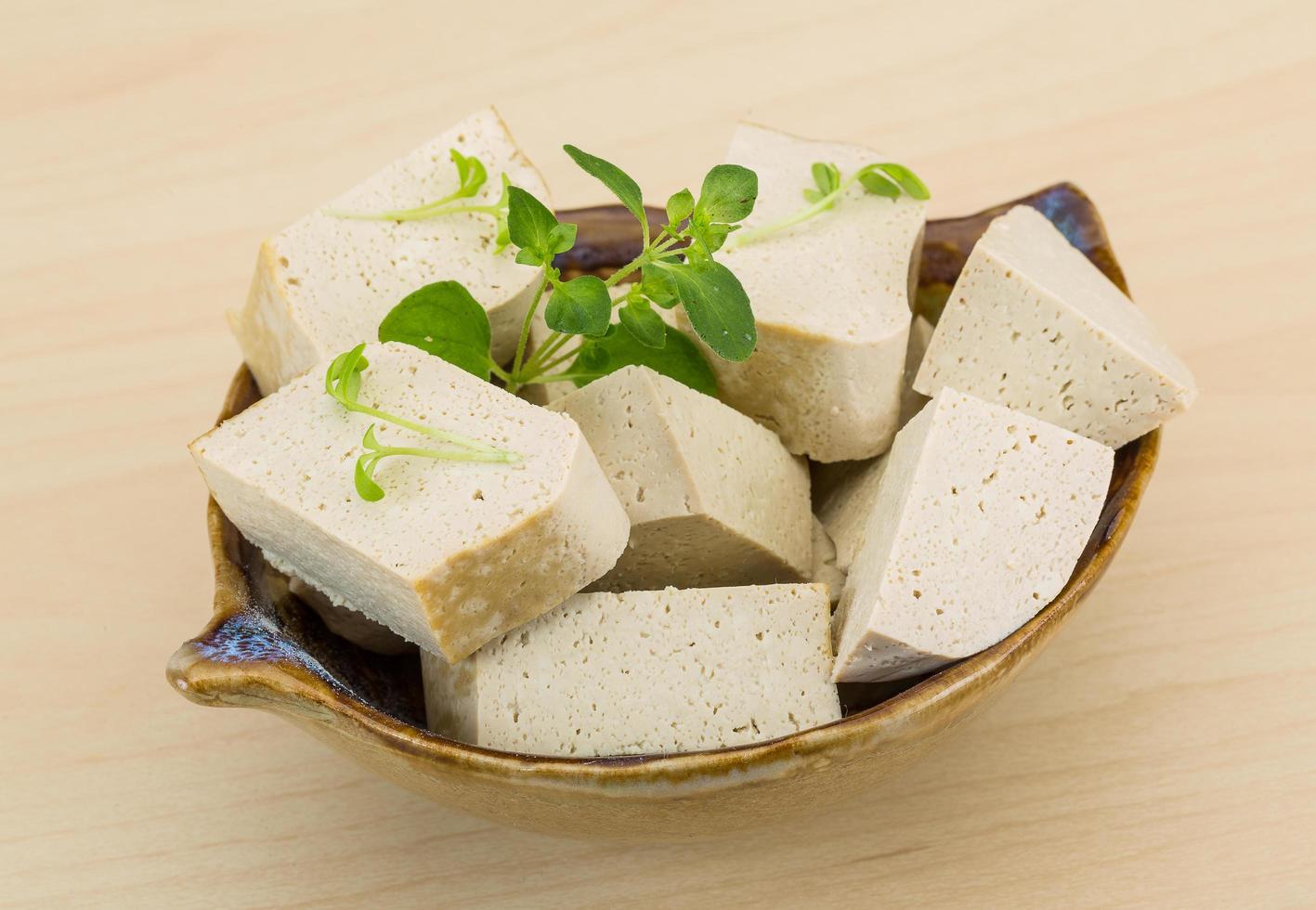 Tofu - soya cheese photo