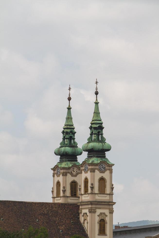 view of landmarks in Budapest photo