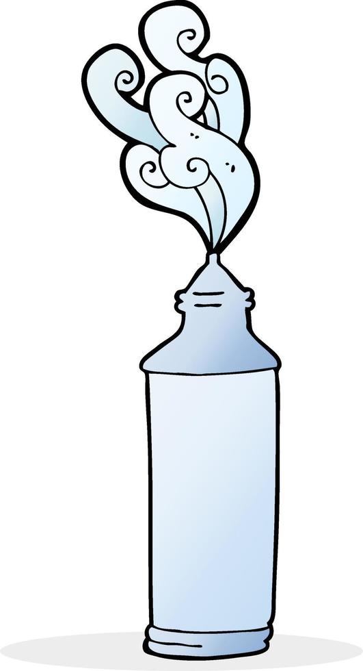 cartoon water bottle vector