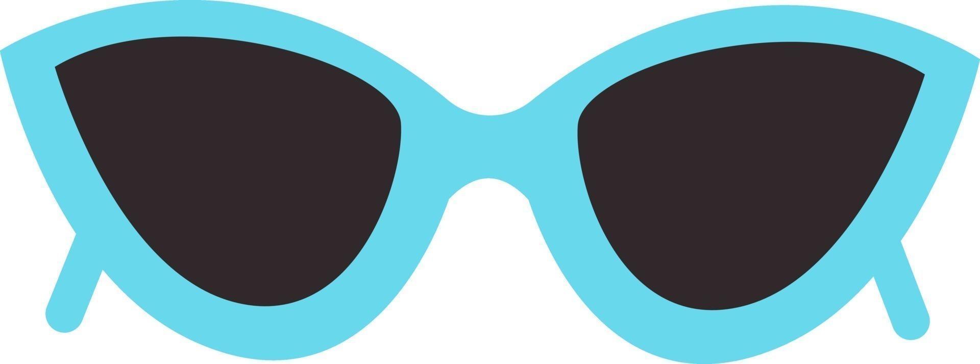 Sunglasses, illustration, vector on white background