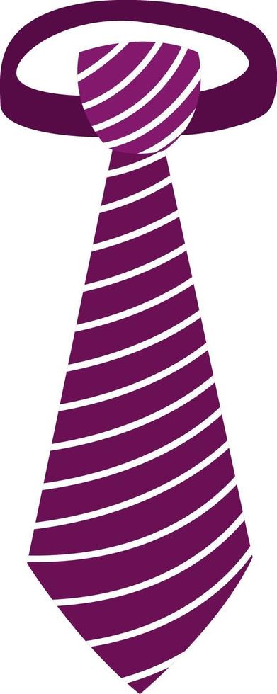 Man tie, illustration, vector on white background