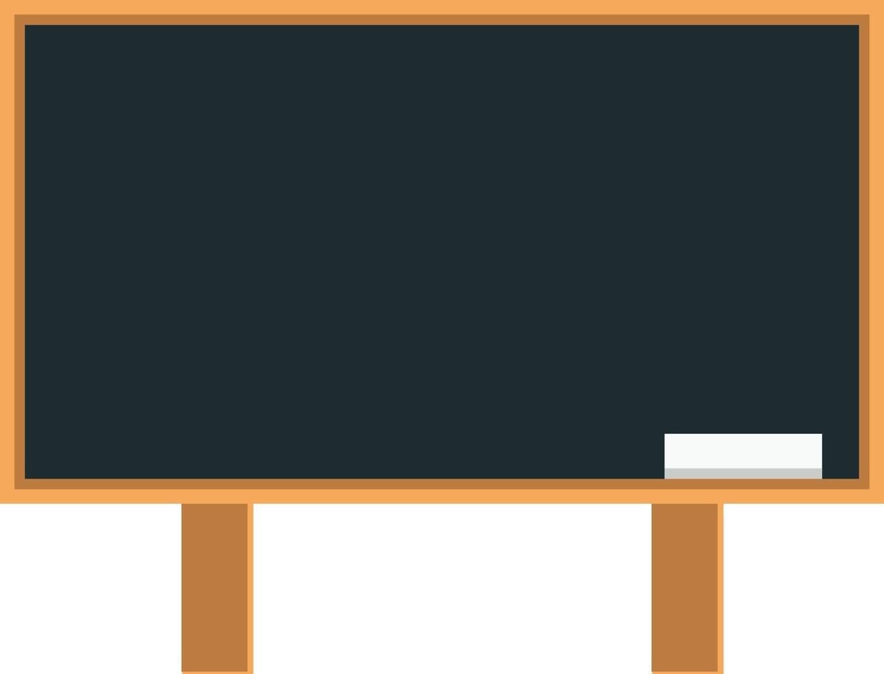 Big blackboard, illustration, vector on a white background.