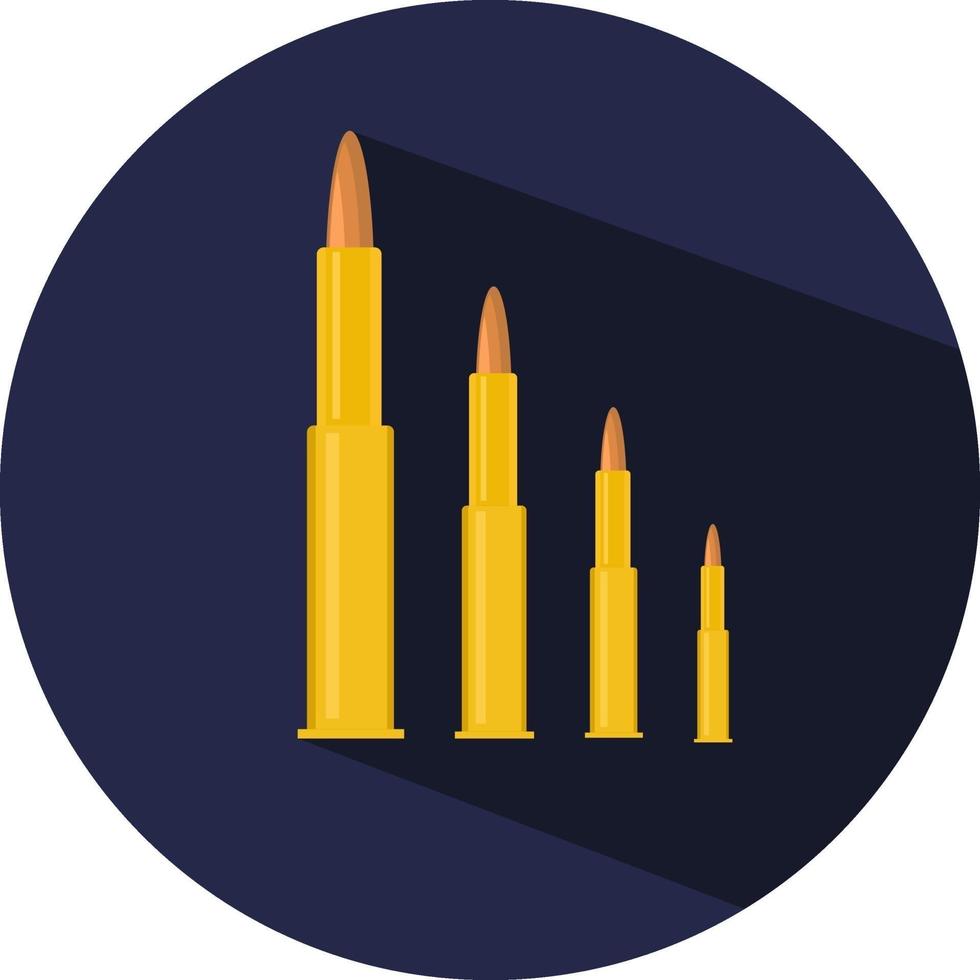 Small bullets, illustration, vector on a white background.