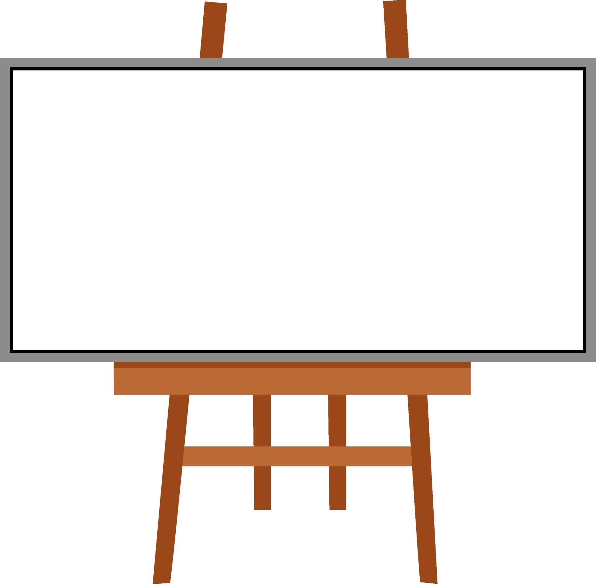 Blank canvas, illustration, vector on a white background. 12270320