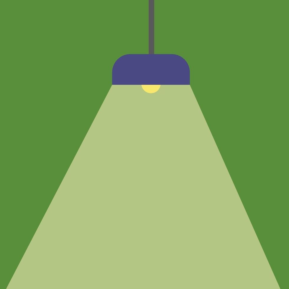 lámpara de techo, ilustración, vector sobre fondo blanco.