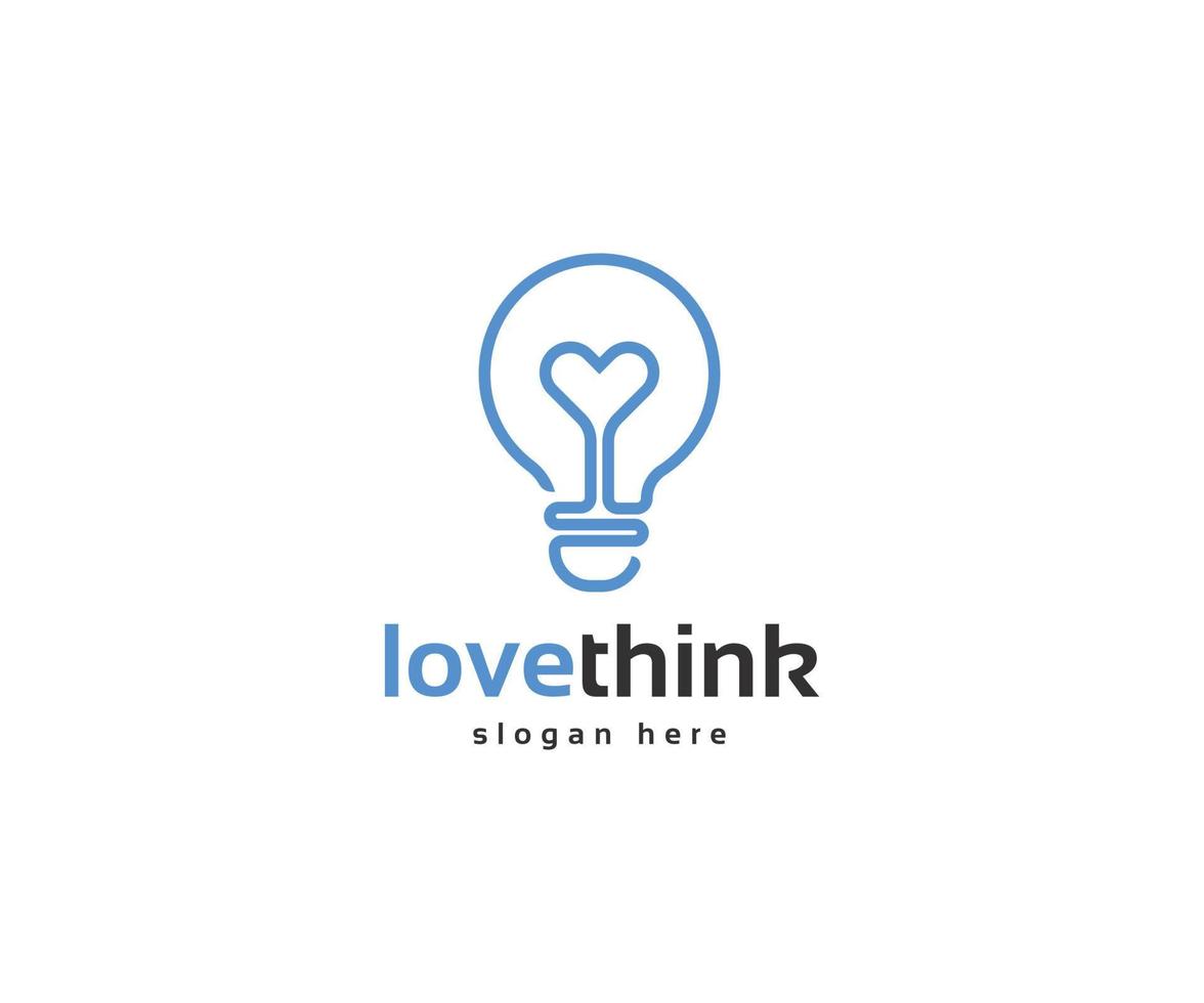 Love Think Logo vector